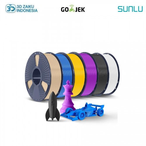 SUNLU 3D Filament PLA+ 2.0 Neat Winding High Speed High Impact Strength with New Removable Spool